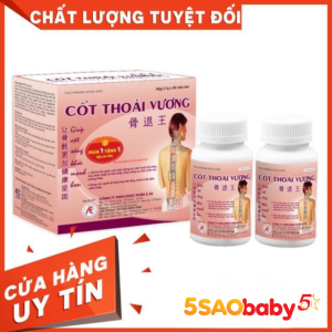 Viên nang cốt thoái vương hỗ trợ giảm đau xương khớp