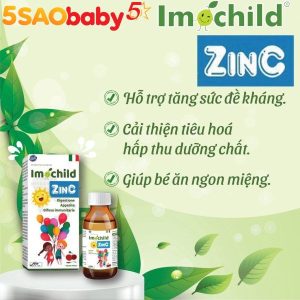 Imochild ZinC bổ sung kẽm lysin vitamin giúp tăng đề kháng bé ăn ngon hộp 100ml 04