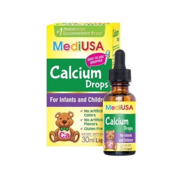 MediUSA Calcium Drops 1