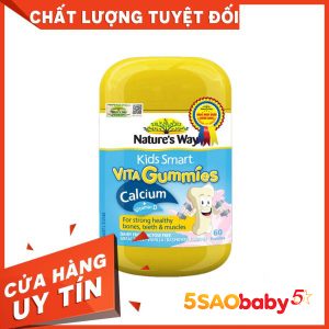 Nature’s Way Kids Smart Vita Gummies Calcium + Vitamin D