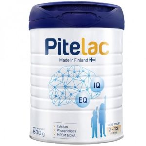 Sữa bột Pitelac tăng cao cho trẻ 2-12 tuổi lon 800g
