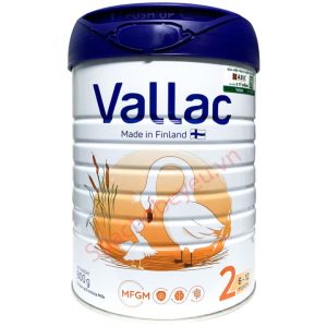 Sữa bột Vallac Phần Lan số 2 (6-12m+) lon 800g